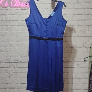 Simply Vera Vera Wang Royal Blue Midi Dress